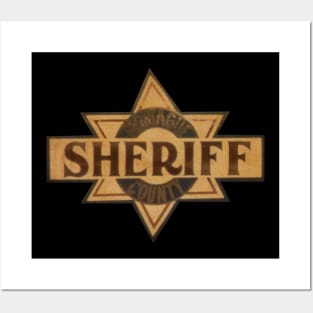 SUMBITCH JUSTICE SHERIFF LOGO Posters and Art